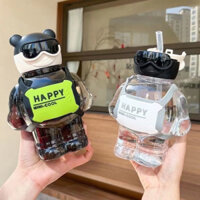 Bình nước thể thao Hình Con Gấu dung tích 800ML