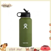 Bình Nước Thủy Tinh Cách Nhiệt Chống Trượt Bằng Thép Không Gỉ 946ml / 1180ml