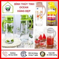 Bình nước thủy tinh cao cấp Ocean Dung tích 1.6 lít