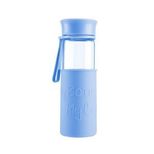 Bình nước thủy tinh chịu nhiệt Lock&Lock có vỏ bọc silicon LLG673MB 510ml
