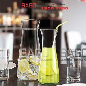 Bình nước thủy tinh Luminarc Tourner L5327 - 500ml