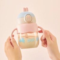Bình nước trẻ em Aoi Buddy/ Aoi Bunny chất liệu nhựa Tritan cao cấp không chứa chất BPA