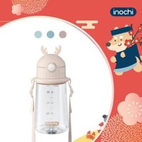 Bình nước trẻ em Inochi Goki Rudy 450ml an toàn, tiện lợi cho các bé