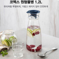 Bình nước tròn Comex 1.2L Komax Hàn Quốc FDA chứng nhận an toàn sức khỏe