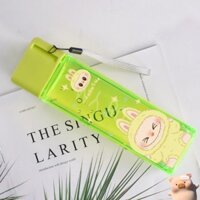 Bình nước vuông cá tính LABUBU, bình nước lạnh di động cho hoạt động thể thao ở trường, nhẹ, dung tích lớn TIFO