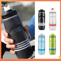 Bình nước xe đạp cách nhiệt SPG Bình nước đi xe đạp PP5 620ML, dễ bóp, giữ nước mát / ấm áp, chống rò rỉ Bình nước xe đạp dành cho nữ Thể thao nam giới