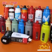 Bình nước xe đạp nhựa cao cấp ELITE các đội đua 550ml (New)