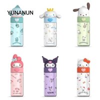 Bình nước YUNAUN Sanrio, Cốc nhựa Hello Kitty Cinnamoroll 500ml, Cốc nước hoạt hình Melody Kawaii
