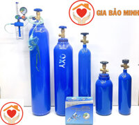 Bình oxy 10 lít độ tinh khiết cao