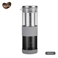 Bình Pha Cà Phê Cold Brew 800ml Bình ủ cafe cold brew Chất liệu thủy tinh Bình pha trà phin pha coffee bộ lọc inox