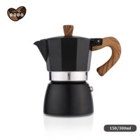 Bình pha cà phê moka 300ml ​Ấm pha cà phê moka Moka Pot Chất lượng cao có thể pha cà phê cappuccino/macchiato/latte