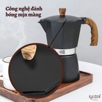 Bình Pha Cà Phê Moka Pot 300ml - Kaizen Coffee