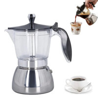 Bình Pha Café Kiểu Ý 200/300ml Thích Hợp Cho Gia Đình, Văn Phòng, Khách Sạn Và Nhà Hàng