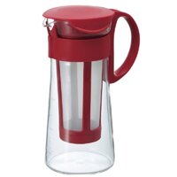 Bình pha cafe lạnh Hario Mizudashi Cold Brew MCPN-7R màu đỏ-600ml