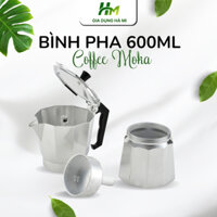 Bình Pha Cafe Moka Expresso Dung Tích 50ml/ 300ml Cao Cấp Chất Liệu Hợp Kim
