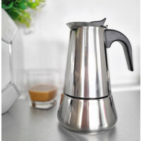 Bình pha cafe moka pot kiểu Ý hiện đại, làm quà tặng, chill Nhà Vin hình shop chụp 100%