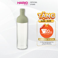 Bình pha trà cold brew Hario Filter-in Bottle FIB 300ml / 750ml (chất liệu thủy tinh, màu xanh lá nhạt)