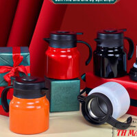 bình pha trà giữ nhiệt ấm pha trà inox 316 có lưới lọc dung tích 1000ml