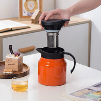 Bình Pha Trà Giữ Nhiệt Có Lõi Lọc Inox 316 1000ml Cao Cấp