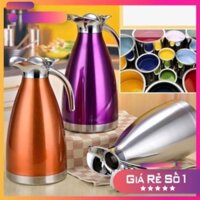 Bình pha trà , pha cà phê đựng nước 2 lít inox cao cấp, bình giữ nhiệt đựng nước  ( có sỉ )