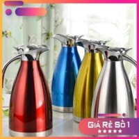 Bình pha trà, pha cà phê đựng nước 2 lít inox cao cấp - Bình giữ nhiệt nước uống