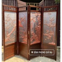 Bình phong gỗ giá rẻ - Bình Phong HDHOME sản xuất tại TPHCM