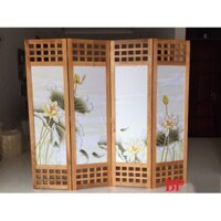 Bình phong gỗ tự nhiên, Bức bình phong gỗ đẹp