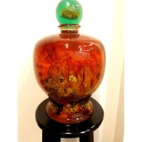 Bình phú quý epoxy resin gỗ nu nghiến