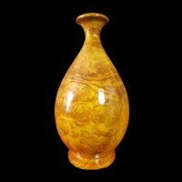 Bình Phú Quý Tài Lộc Gỗ Nu Kháo 15x27cm