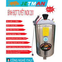 Bình Phun Bọt Tuyết Inox 80L Jetman BB201/80