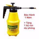 Bình phun dudaco 2 lít vòi dài béc xoay - MỚI