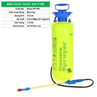 Bình phun thuốc sâu 10 lit KXF-P10B, Bình xịt tưới phun sương, Phun thuốc muỗi, Mối