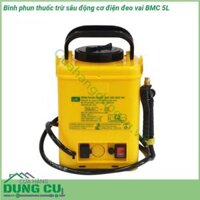 Bình phun thuốc trừ sâu động cơ điện đeo vai BMC 5L