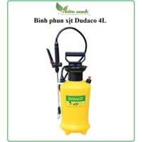 Bình phun xịt DUDACO 4L bơm tay tưới hoa cây cảnh, phun khử trùng, phun muỗi,....