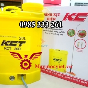 Bình phun xịt thuốc trừ sâu KCT 20 - 20 lít