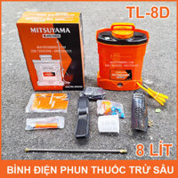 Bình phun xịt trừ sâu khử khuẩn tưới cây bằng điện 8 lít Mitsuyama TL-8D