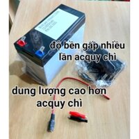 bình pin 12v , dùng cho wifi quạt đèn , acquy siêu nhẹ