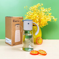 Bình Rót Dầu Nắp Mở Tự Động Có Chia Vạch Bằng Thủy Tinh Lock&Lock 300ml LLG706 (hàng chính hãng)