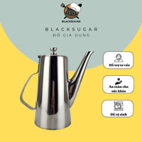 Bình Rót Inox Mỏ Dài 2L (Hàng Dày) chuyên đựng trà, cà phê, nước gia vị, nước lẩu nhà hàng