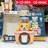 Bình rót nước bình lọc nước mini gấu nâu đáng yêu cho bé