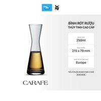 Bình rót rượu, nước, nước trái cây, sữa thủy tinh cao cấp decanter MWF Germany 250ml - Carafe