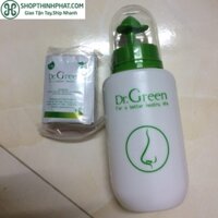 Bình rửa mũi kèm muối Dr. Green