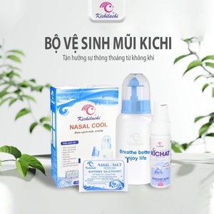 Bình rửa mũi Nasal Cool Kichilachi Nhật Bản