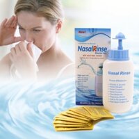 Bình Rửa Mũi Nasal Rinse (Bình + 10 Gói Muối) -Chính Hãng