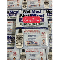 Bình rửa mũi neilmed 240ml kèm 50 muối nguyên hộp
