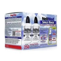 Bình rửa mũi Neilmed 250 gói muối