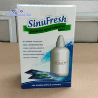 Bình rửa mũi SinuFresh Cát Linh - Tặng kèm 10 gói muối - Chăm soc mũi xoang