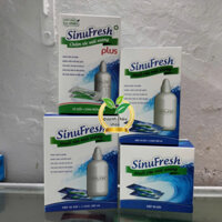 Bình rửa mũi SinuFresh kèm muối rửa mũi xoang Cát Linh