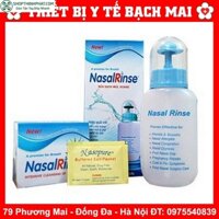 Bình Rửa Xoang Mũi Nasal Rinse + Tặng 10 Gói Muối Rửa Mũi