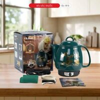 BÌNH SẮC THUỐC TỰ ĐỘNG LỚN 4 LÍT GALI GL-1815. ẤM SẮC THUỐC CÓ CHUÔNG REO. NẤU CHUẨN VỊ, BỀN BỈ